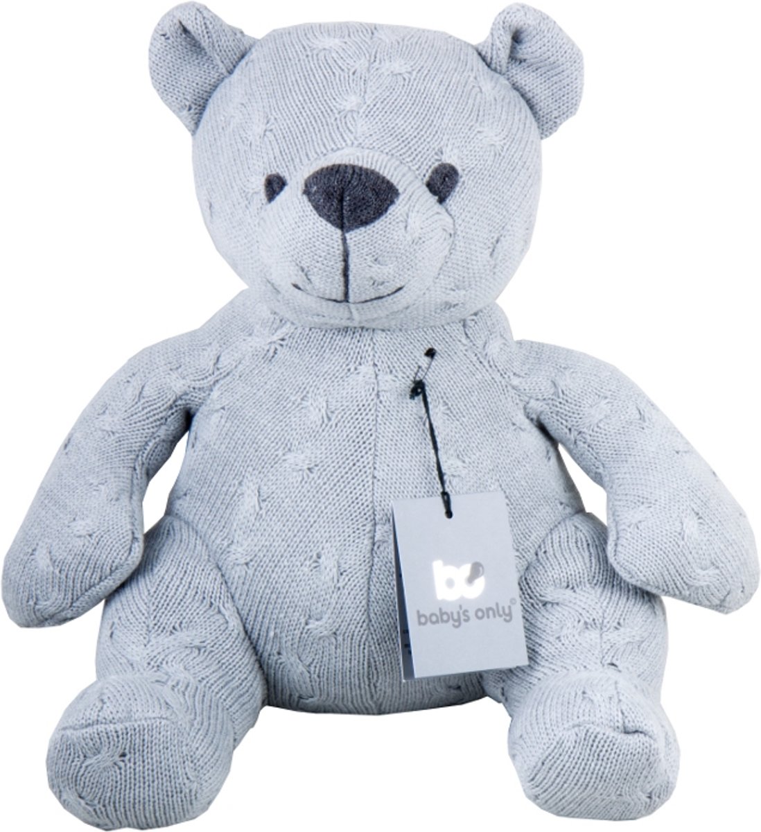 Babys Only Kabel - Beer 35 cm - Lichtgrijs